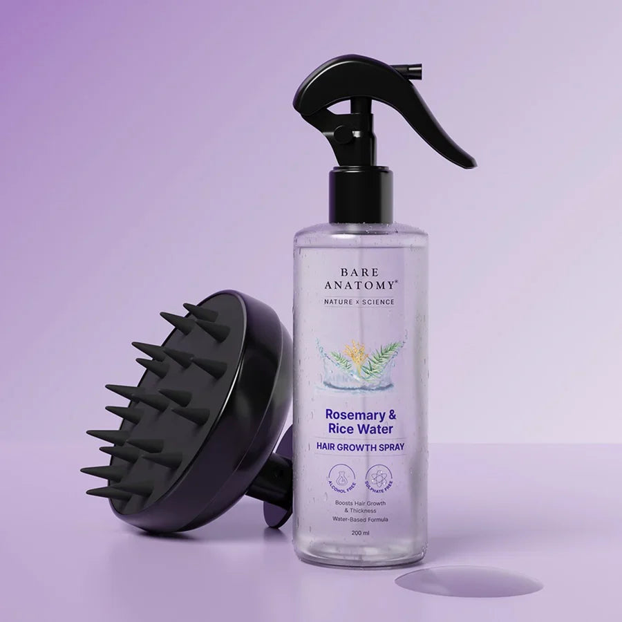 Rosemary & Rice Water Hair Growth Spray